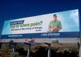 stryker orthopedics billboards