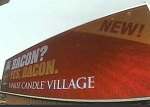 Photo of Yankee Candle Company Digital Billboard Ad